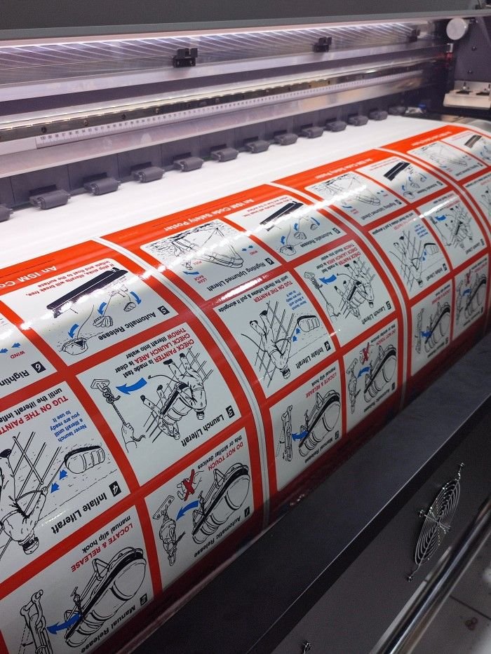 Proser cetak stiker